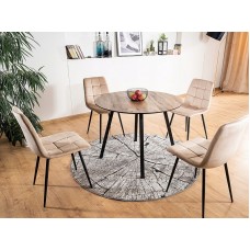 Ēdamgalds apaļš OAKLAND